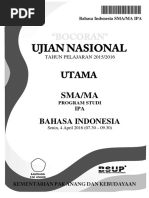 Download Bocoran Soal UN Bahasa Indonesia SMA IPA 2016 Pak-Anangblogspotcom by Muhammad Nabil SN308505055 doc pdf