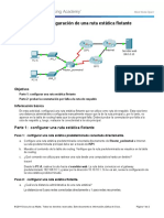 6.4.3.4 Packet Tracer - Configuring A Floating Static Route Instructions