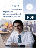 Nebosh International Diploma Unit A Examiners Report January 2015 
