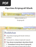 Download Algoritma Kriptografi Klasik by cushy88 SN30851797 doc pdf