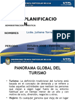 Planificación Administración Turística