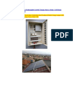 My Solar Home System, Pembangkit Listrik Tenaga Surya (Solar Cell Home System), 0822-4558-2777 