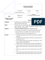 SPO (Standar Prosedur: Operasional)