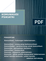 KOMUNIKASI PSIKIATRI