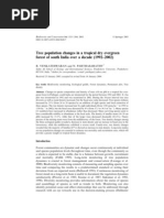 Download Tree Population Changes in a Tropical Dry Evergreen Forest of South India by venkeywaran SN30852954 doc pdf