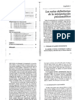 Cap. 1 y 2, Un Ensayo Sobre La Interpretación - Etchegoyen