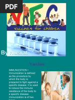 Vaccination Education