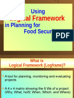 Logical Framework for Food Security Planning