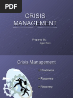 Download CRISIS MANAGEMENT by JIGAR SN3085463 doc pdf