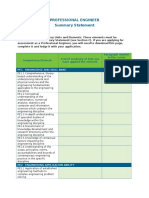 Professional Engineer Summary Statement (1)