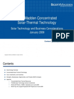 Concentrated Solar Thermal Technology - by ScottMaden