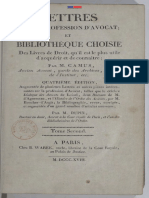 Lettres Sur La Profession D'avocat Tome 2 Warée Oncle 1818