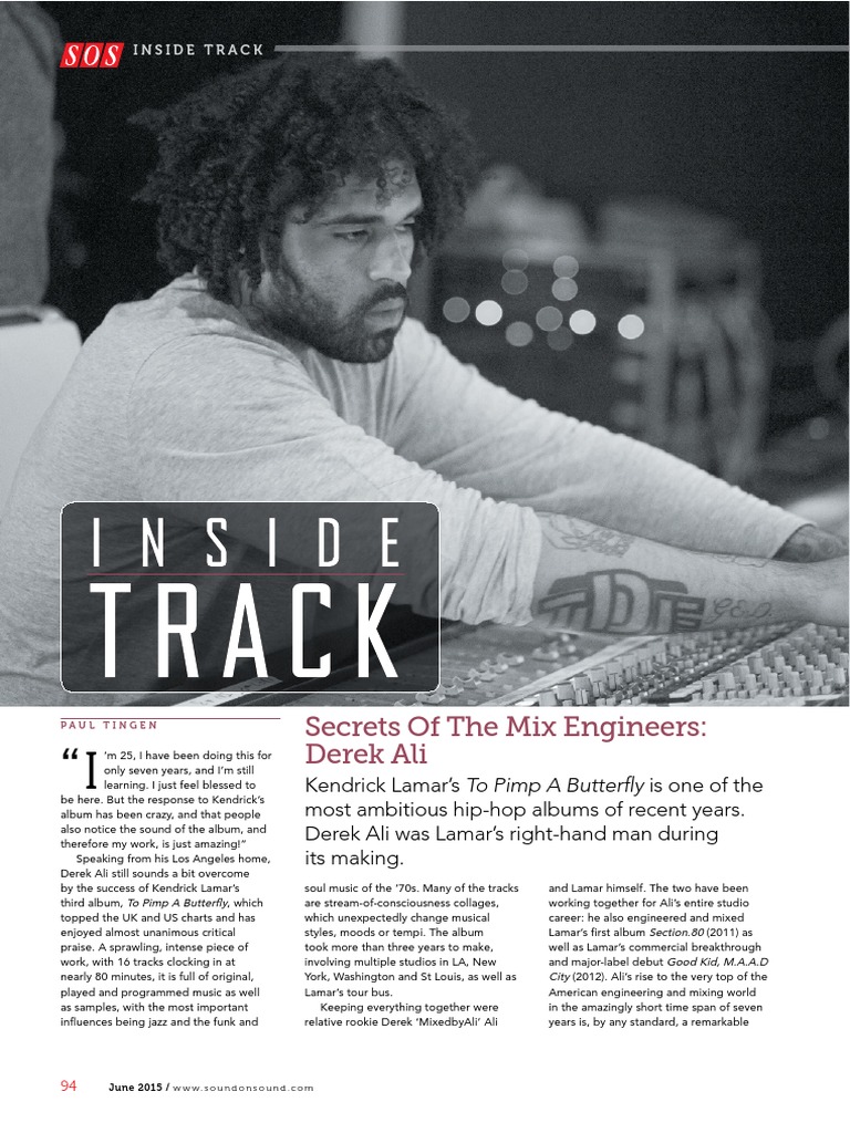 Mix of Kendrick Lamar PDF Drum Kit Jazz