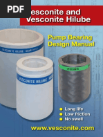 Vesconite Pump Bearing Design Manual