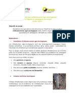 Potentialités des infrastructures agro-écologiques pour réguler le campagnol provençal