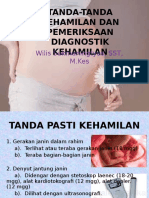 TANDA KEHAMILAN DAN DIAGNOSTIK