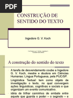Construção Do Sentido Do Texto 