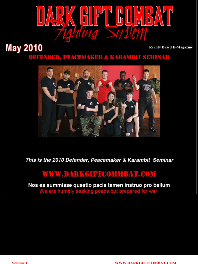 Reality Based Martial Arts & Combatives 25 PDF Krav Maga Combat