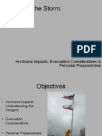 2010.05.03-Hurricane Preparedness Power Point Presentation-Hurricane Impacts, Evacuation Considerations and Personal Preparedness