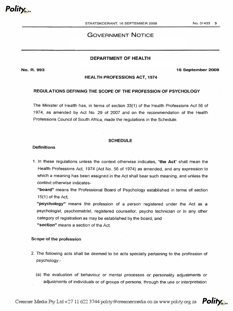 Scope of Profession of Psychology Psychologist Psychophysiology