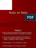 Ruby On Rails