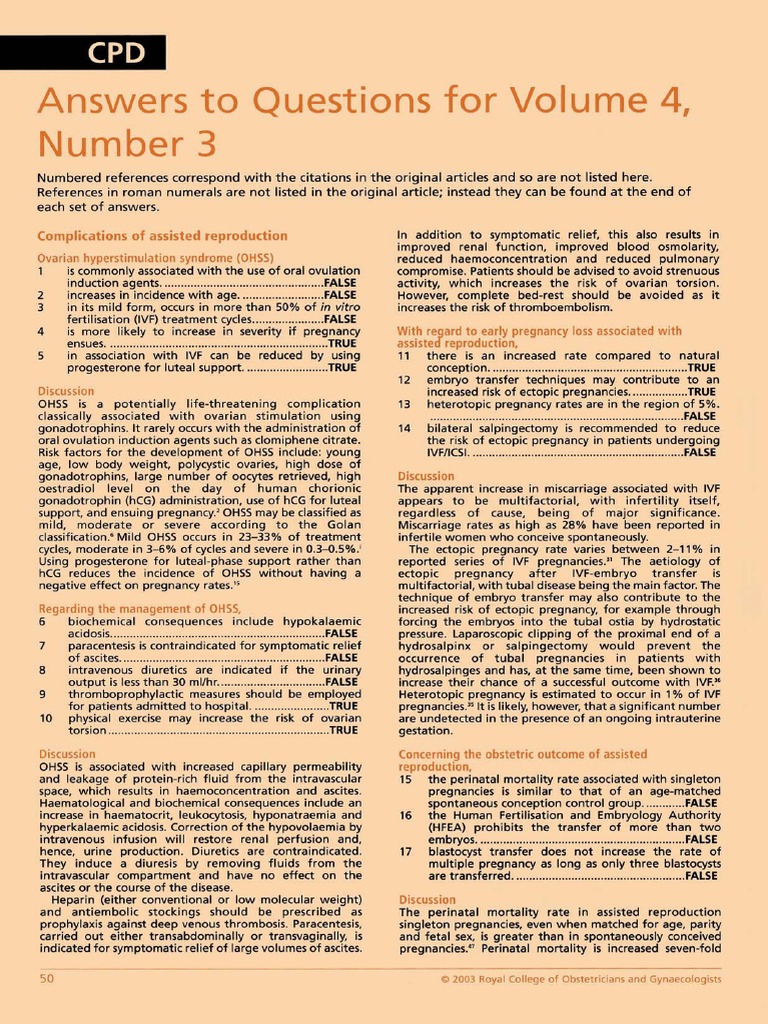 T o Questions For Volume Number Answers 4 PDF Abortion Herpes