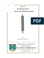 Download Penyimpangan Sosial  Remaja dan Penyalahgunaan Narkoba by Safirah MA SN308584755 doc pdf