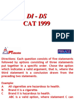 Cat Old Paper - 1999 Questions PPT - Di Ds