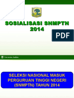 Presentasi Sosialisasi SNMPTN 2014 Dan Daya Tampung Serta Akreditasi Unand Tahun 2014