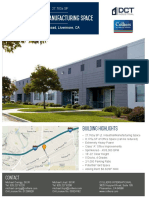 FOR LEASE: 27,763± SF Light Industrial Space Livermore
