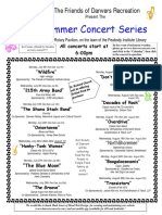 2015 Summer Concert Series: & The Friends of Danvers Recreation