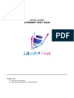 Detail Acara LiterArt Fest 2016