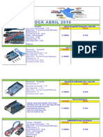 Stock Abril - 2016