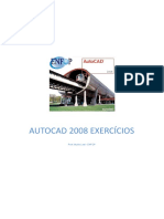 Exercícios AutoCAD - ENFOP - Aulas 01 e 02 - Prof. Murilo Leal PDF