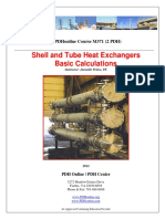 Heat Exchanger - Design of Tube-shell Type Heat Exchanger