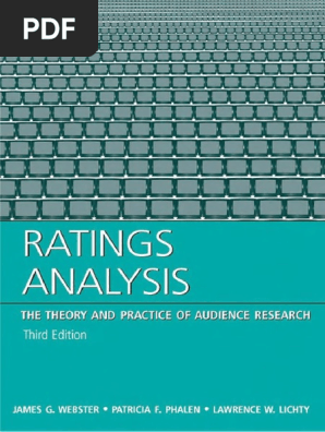 Ratings analysis theory and practice