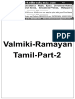 001 Valmiki Ramayan in Tamil Part 2