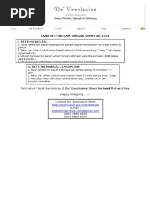 skmei 1251 manual pdf