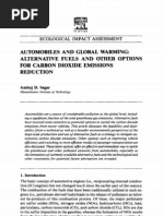 Ecological Impact Assessment: Arnbuj D. Sagar