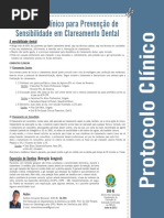 Protocolo clínico clareamento dental