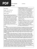 Major Works Datasheet