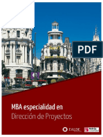 MBA Direccion Proyectos PDF