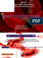 Anemia Hemolitica 