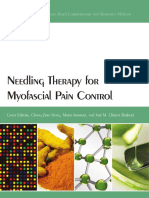 Needling Therapy for Myofascial Pain Control - 2013