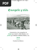 Evangelio y vida Mayo - Junio