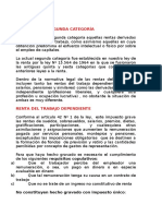 RENTAS de LA SEGUNDA CATEGORÍA Global y Adicional, Administracion Del Impuesto Ucinf2010