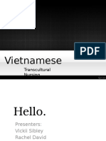 Cultural Project - Vietnamese