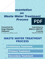 WaterWaste Treatment Lecture 1