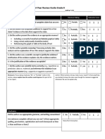 Adi Rubric 8th Grade