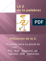 Uso de La Z